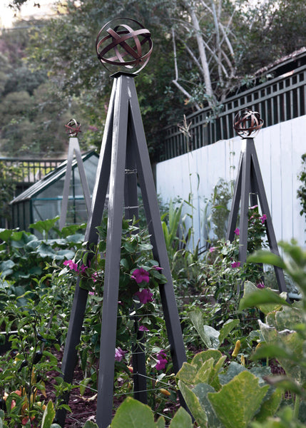 metal plant trellis AKORIS GARDEN TUTEUR SR | Terra Trellis