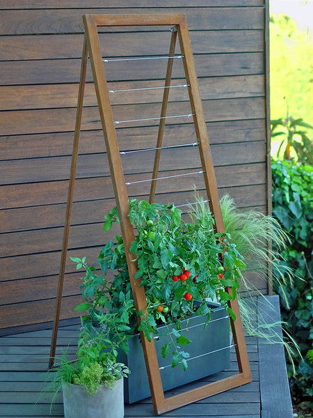 wood garden trellis MIRA GARDEN TRELLIS SR | Terra Trellis